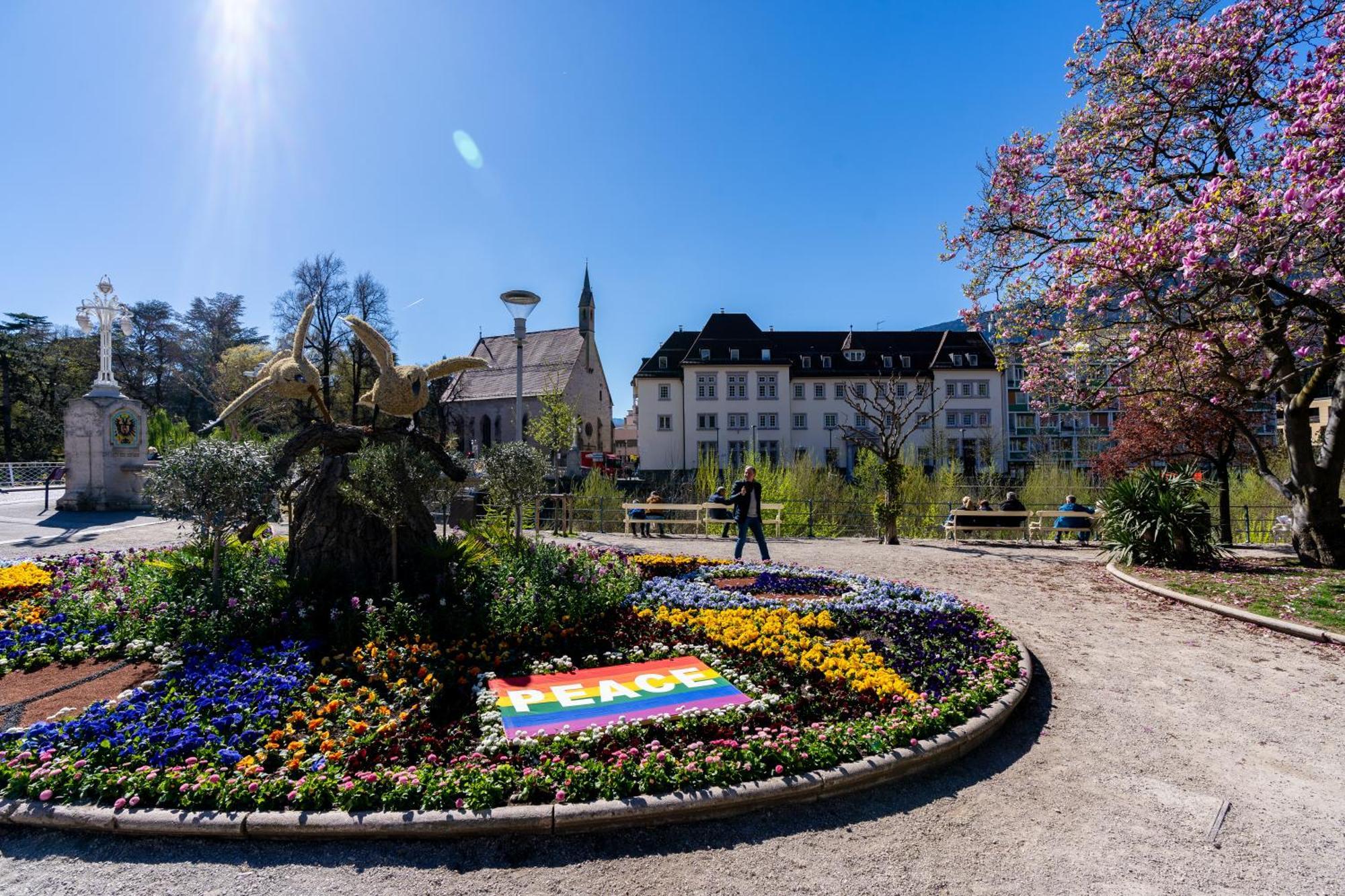 Апартаменты Ausblick Kleinjuwel Mit Panoramablick + Garage Мерано Экстерьер фото